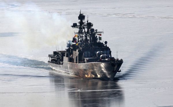 Admiral Panteleyev destroyer from Russia’s Pacific Fleet (archive) - Sputnik International