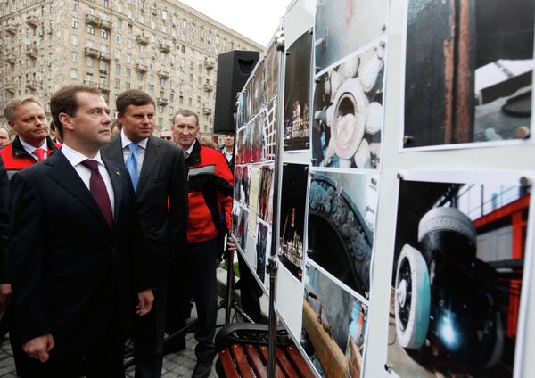 Medvedev Opens Triumphal Arch and 1812 Patriotic War Museum Medvedev Opens Triumphal Arch and 1812 Patriotic War Museum - Sputnik International