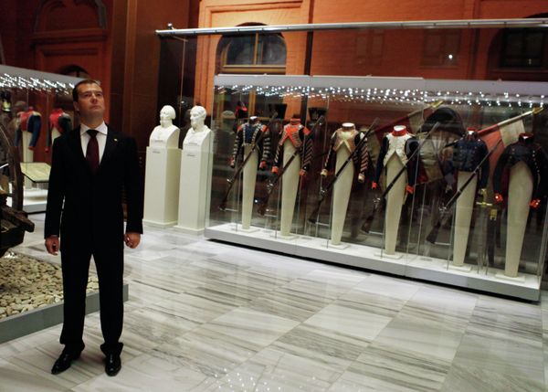 Medvedev Opens Triumphal Arch and 1812 Patriotic War Museum Medvedev Opens Triumphal Arch and 1812 Patriotic War Museum - Sputnik International