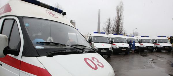 Парк городской скорой помощи пополнился новыми автомобилями Парк городской скорой помощи пополнился новыми автомобилями - Sputnik International