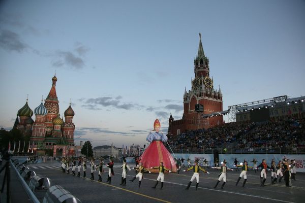 Spasskaya Tower Festival’s Grand Finale: Music and Fireworks - Sputnik International