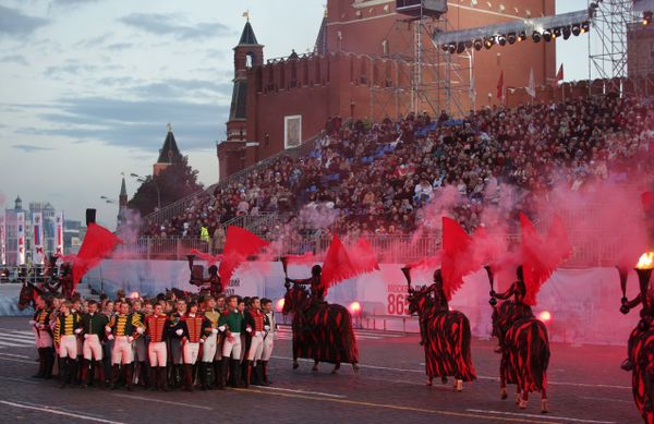 Spasskaya Tower Festival’s Grand Finale: Music and Fireworks - Sputnik International