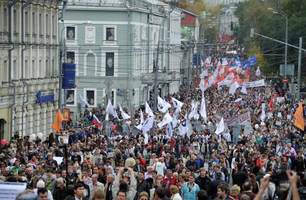 Third “March of Millions” in Moscow - Sputnik International