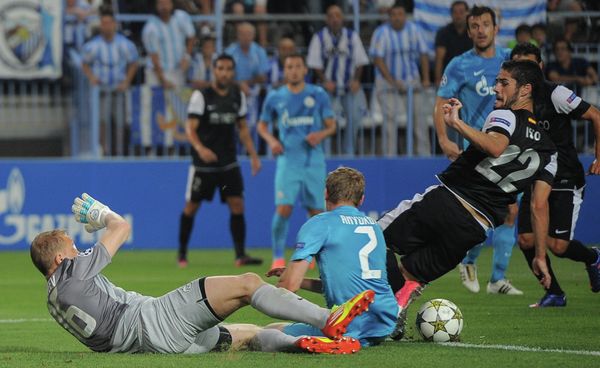 Malaga March On as Zenit Rescue Draw    - Sputnik International