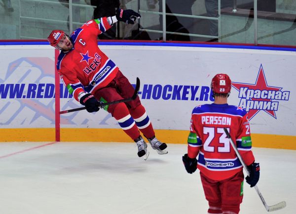 KHL: Rampant Radulov Earns Win for CSKA          - Sputnik International