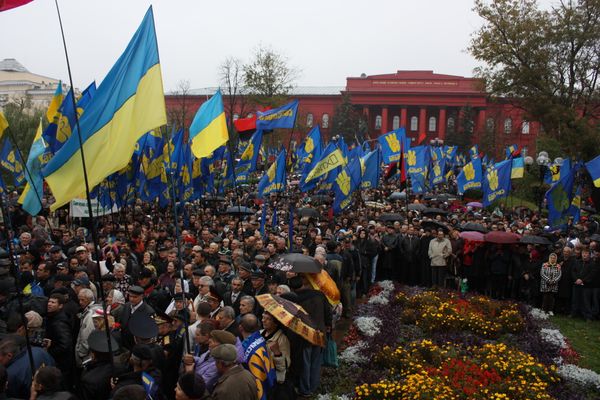 Thousands Gather in Kiev to Mark 70 Years of Controversial Insurgent Army - Sputnik International