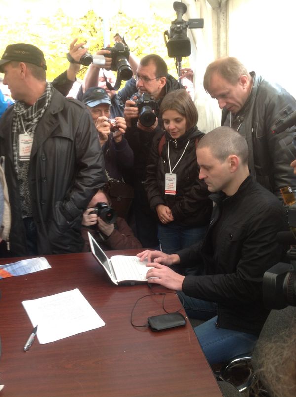 Sergei Udaltsov took part in the vote - Sputnik International