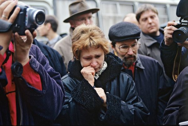 Dubrovka Theater Center in October 2002  - Sputnik International