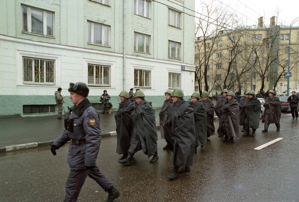 Dubrovka Theater Center in October 2002  - Sputnik International