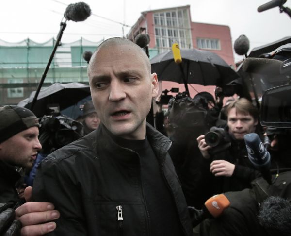 Russian protest leader Sergei Udaltsov was charged with plotting mass disorder on Friday and could face up to 10 years behind bars if found guilty. Russian protest leader Sergei Udaltsov was charged with plotting mass disorder on Friday and could face up to 10 years behind bars if found guilty. - Sputnik International
