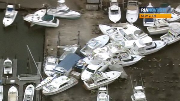 Sandy Brings Devastation to Bustling Northeast - Sputnik International