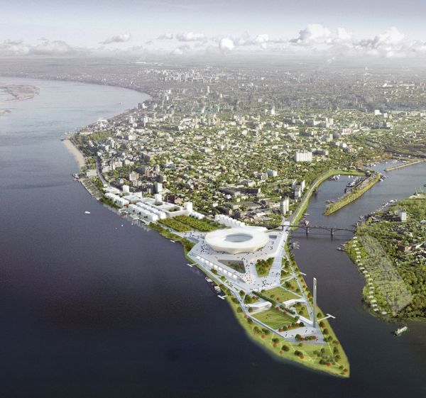 Project of the World Cup 2018 stadium in Samara  Project of the World Cup 2018 stadium in Samara - Sputnik International