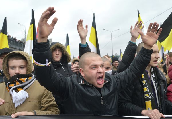 Russian Nationalists March in Moscow - Sputnik International