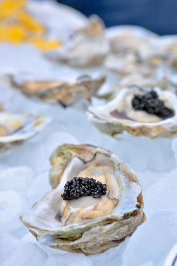 Louisiana Caviar Company's Ghost Pepper Caviar on Raw Louisiana Oysters - Sputnik International