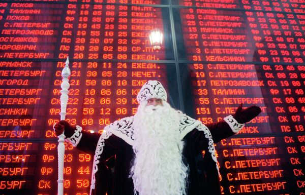 Russia's Father Frost and His Foreign Colleagues - Sputnik International