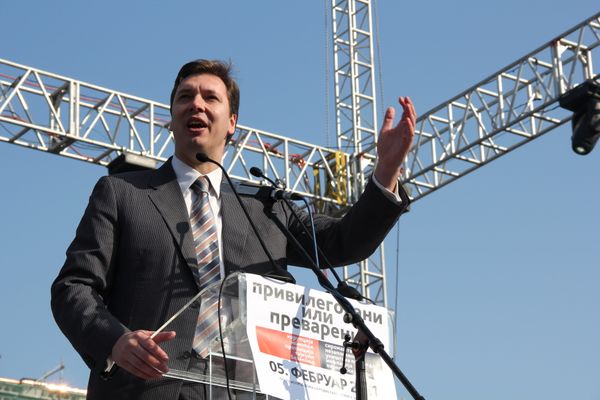 Serbian Defense Minister Aleksandar Vucic - Sputnik International
