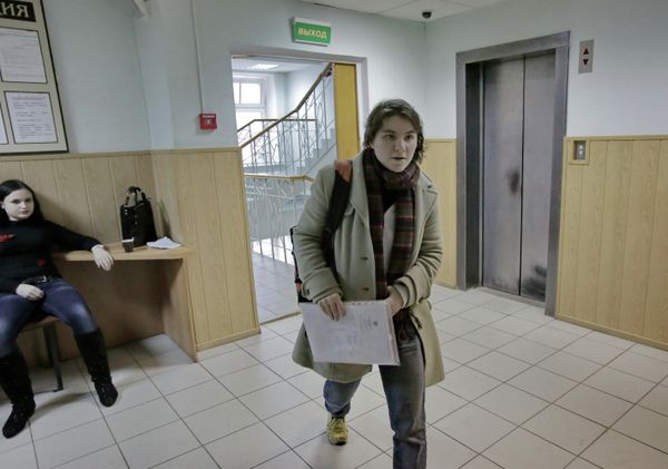 Yekaterina Samutsevich in Moscow’s Zamoskvoretsky Court - Sputnik International