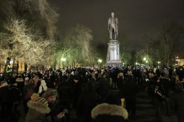 Anti-Putin Activists Mark Anniversary of Landmark Protest         - Sputnik International