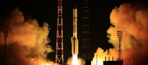 Launch of Proton-M carrier rocket from the Baikonur Space Center - Sputnik International