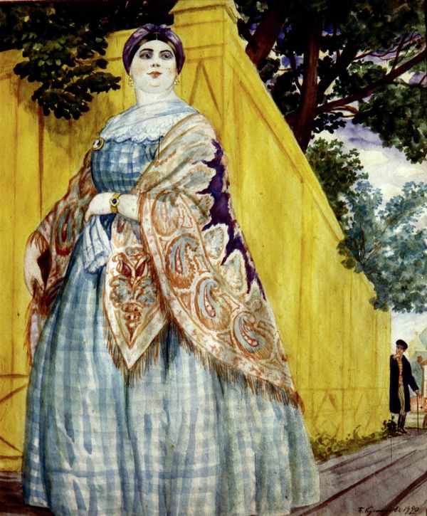 Masters and Masterpieces of Russian Painting: Boris Kustodiev - Sputnik International