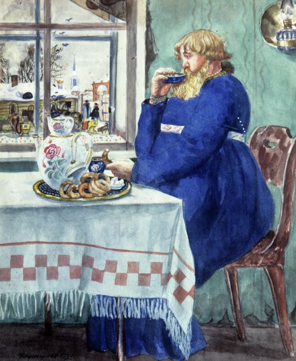 Masters and Masterpieces of Russian Painting: Boris Kustodiev - Sputnik International