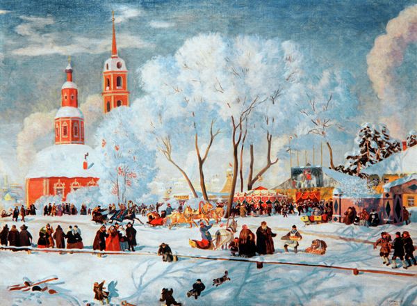 Masters and Masterpieces of Russian Painting: Boris Kustodiev - Sputnik International