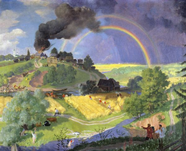 Masters and Masterpieces of Russian Painting: Boris Kustodiev - Sputnik International