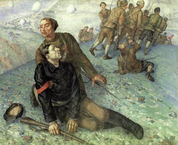 Masters and Masterpieces of Russian Painting: Kuzma Petrov-Vodkin - Sputnik International