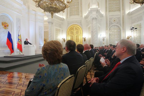 Putin Tackles Demographic 'Crisis' in Address Putin Tackles Demographic 'Crisis' in Address - Sputnik International