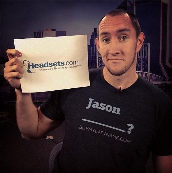 30-year-old Jason Sadler from the state of Florida will become Jason HeadsetsDotCom on January 1 - Sputnik International