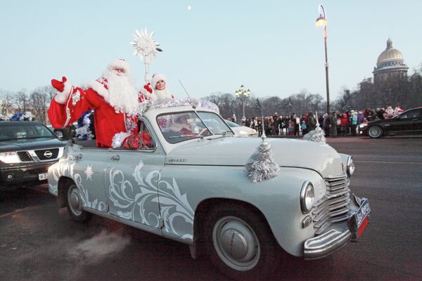 Father Frost Visits St. Petersburg - Sputnik International
