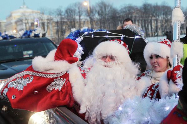 Father Frost Visits St. Petersburg - Sputnik International