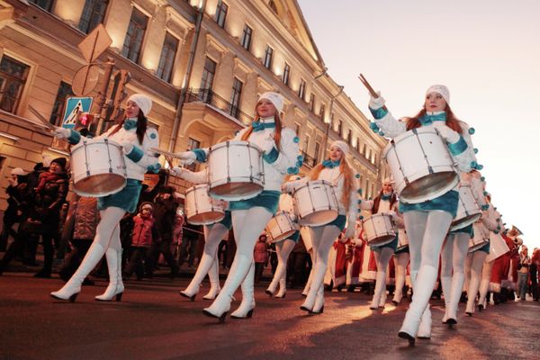 Father Frost Visits St. Petersburg - Sputnik International