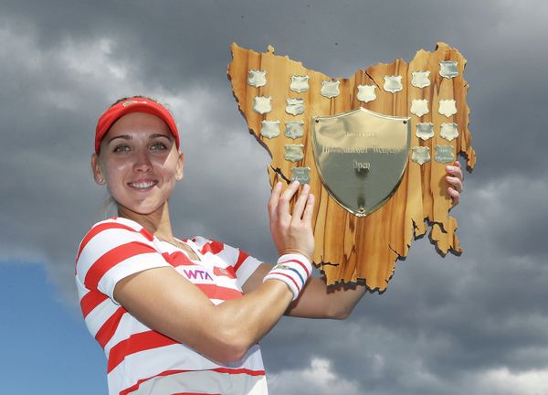 Vesnina Wins First Title in Hobart         - Sputnik International
