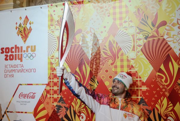 Mining Truck Awaits Sochi 2014 Flame - Sputnik International