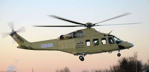 AW139 helicopter assembled in Russia - Sputnik International