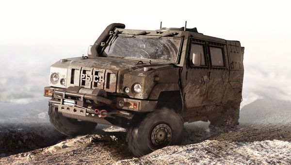 The LMV M65 Lynx Armored Car - Sputnik International