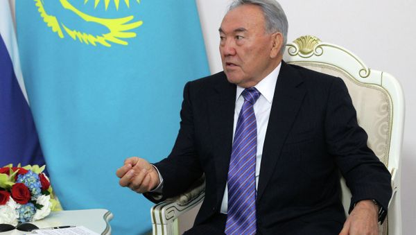 President of Kazakhstan Nursultan Nazarbayev President of Kazakhstan Nursultan Nazarbayev - Sputnik International