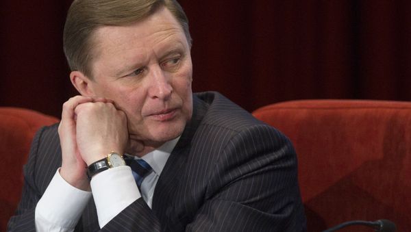 Sergei Ivanov said in an interview to Rossiyskaya Gazeta released Sunday that the plan to construct a wall at the Russian-Ukrainian border by Ukrainian Prime Minister would make restoring normal relations between Moscow and Kiev impossible. - Sputnik International