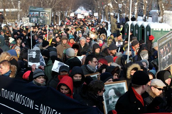Hundereds March in Memory of Slain Lawyer, Journalist - Sputnik International