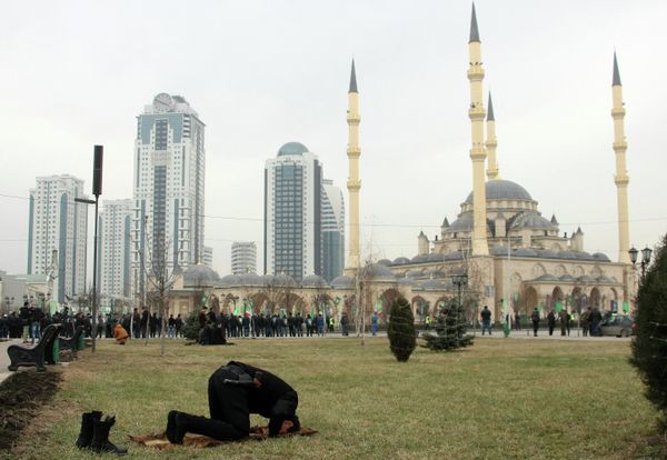 Relics of Prophet Muhammad Arrive in Grozny - Sputnik International