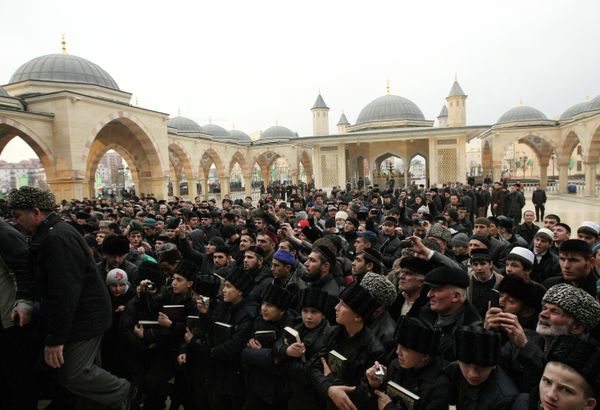 Relics of Prophet Muhammad Arrive in Grozny - Sputnik International