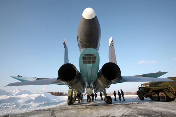 Sukhoi Delivers 5 Su-34 Bombers to Russian Air Force - Sputnik International