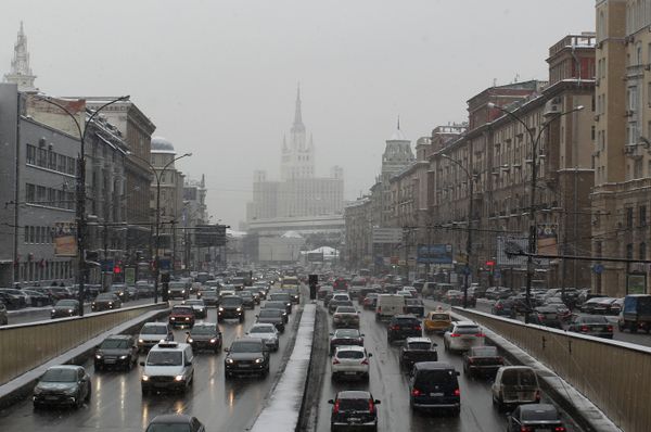 Автомобильные пробки в Москве - Sputnik International