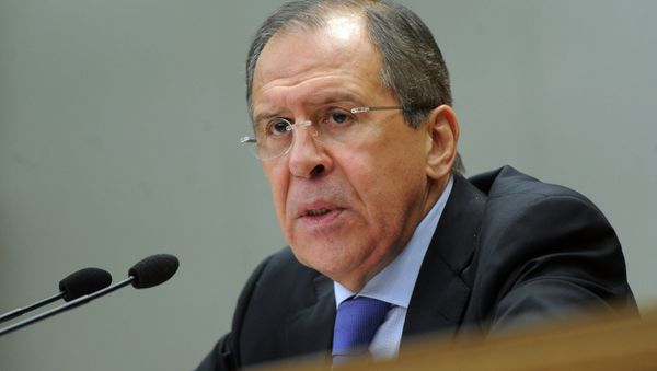 Russian Foreign Minister Sergei Lavrov - Sputnik International