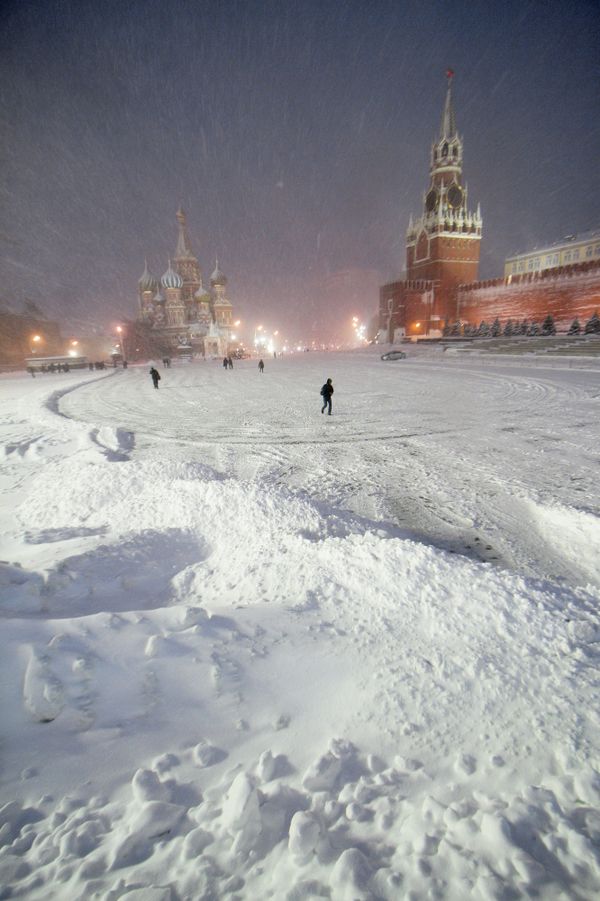 Heavy Snowfall Blankets Moscow - Sputnik International