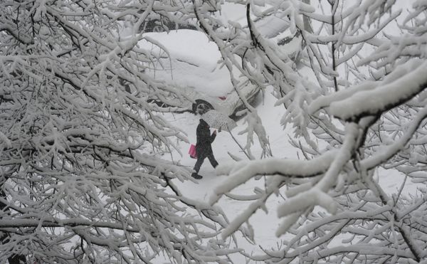 Heavy Snowfall Blankets Moscow - Sputnik International