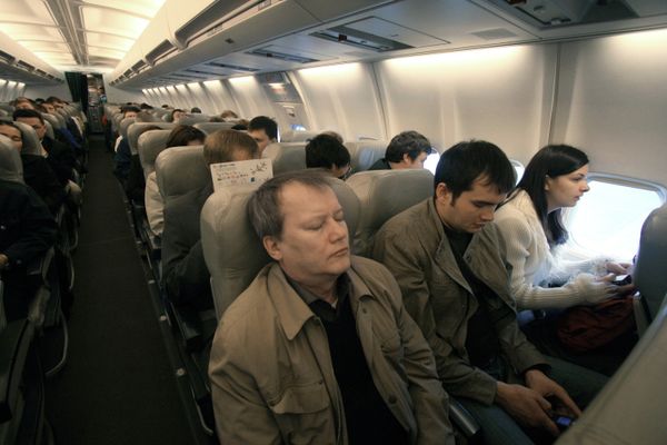 Passengers on board Boeing 737 - Sputnik International