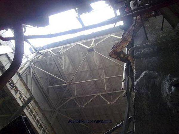 Partial roof collapse at the Chernobyl nuclear power plant - Sputnik International