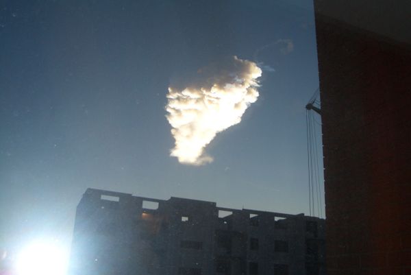 Hail of Meteorite Fragments Over Chelyabinsk - Sputnik International
